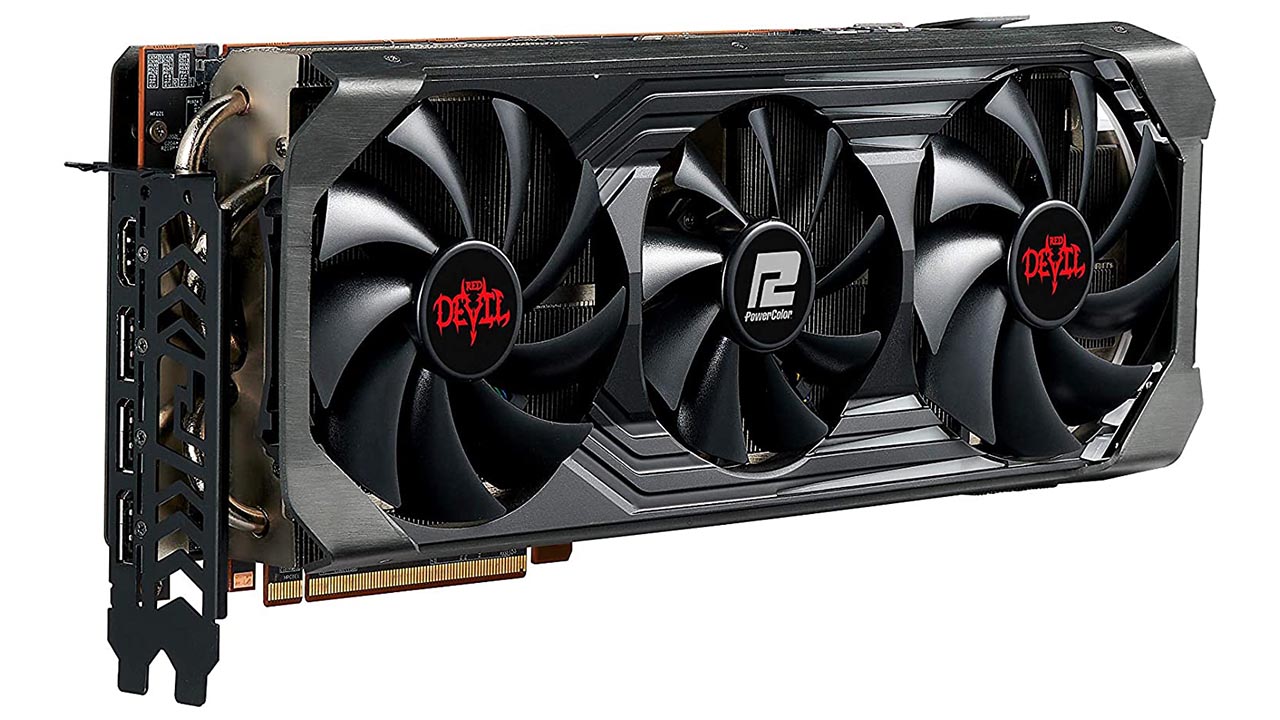 POWERCOLOR RADEON RX 6800 XT  RED DEVIL , Thermal Pads & Fan Replacement