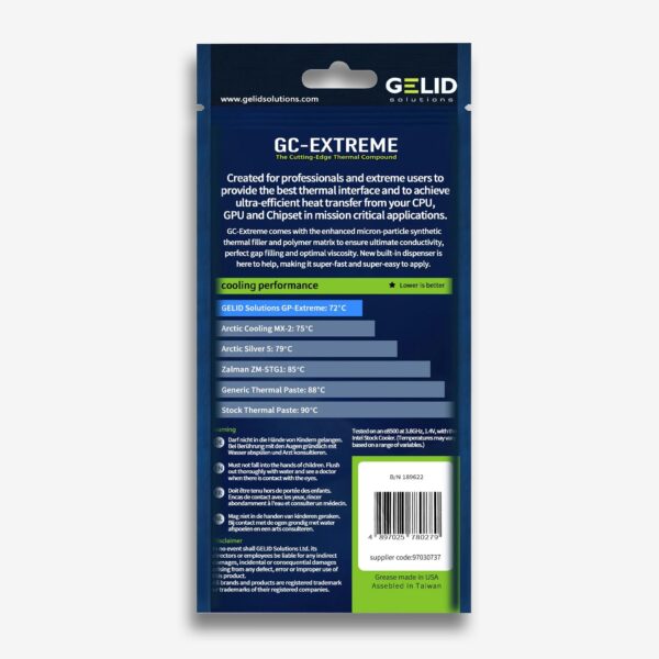 GELID GC-Extreme Thermal Paste 3.5g – 8.5W/mk [TC-GC-03-A]