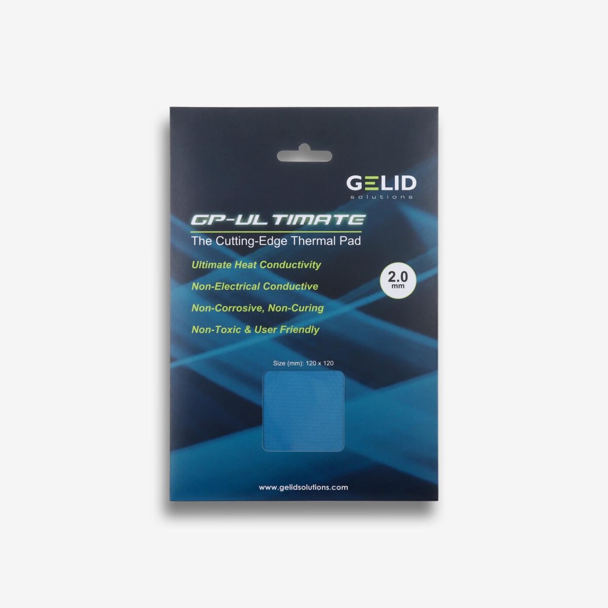 GELID GP-Ultimate Thermal Pad 120x120x2mm - 15W/mk [TP-GP04-S-D]