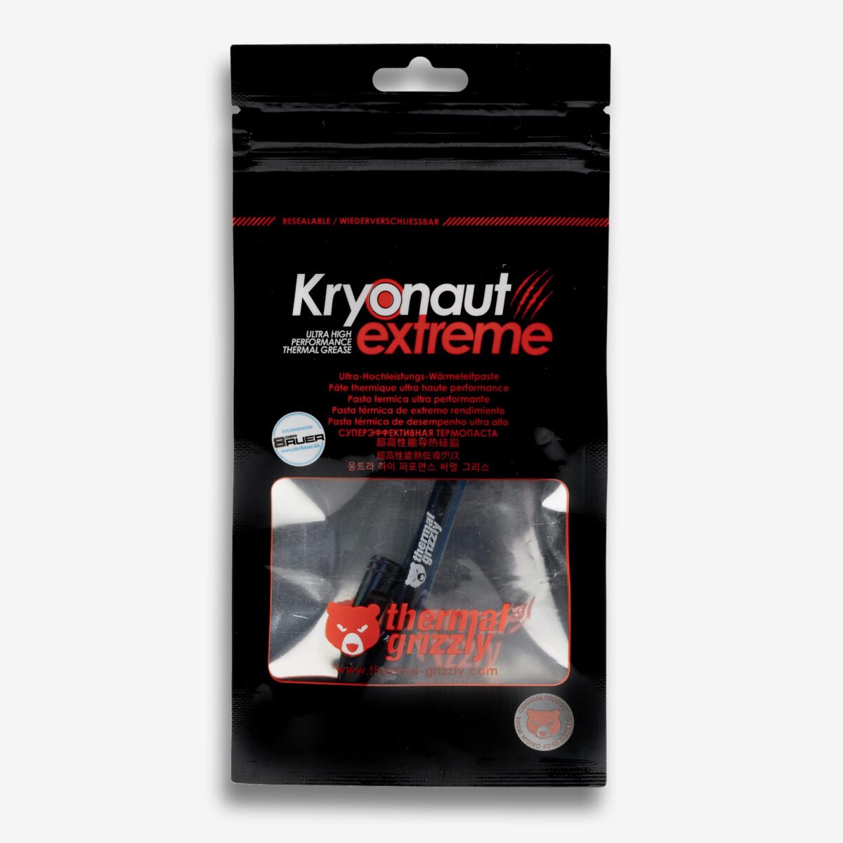Thermal Grizzly Kryonaut Thermal Paste 2g – 14.2W/mk [TG-KE-002-R]